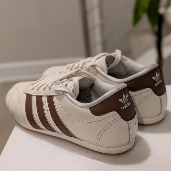 Adidas Originals Taekwondo Striped Leather Shoes - Picture 5 of 6